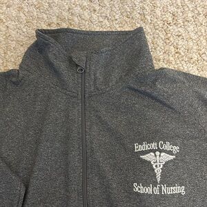 Endicott School of Nursing 1/4 zip jersey